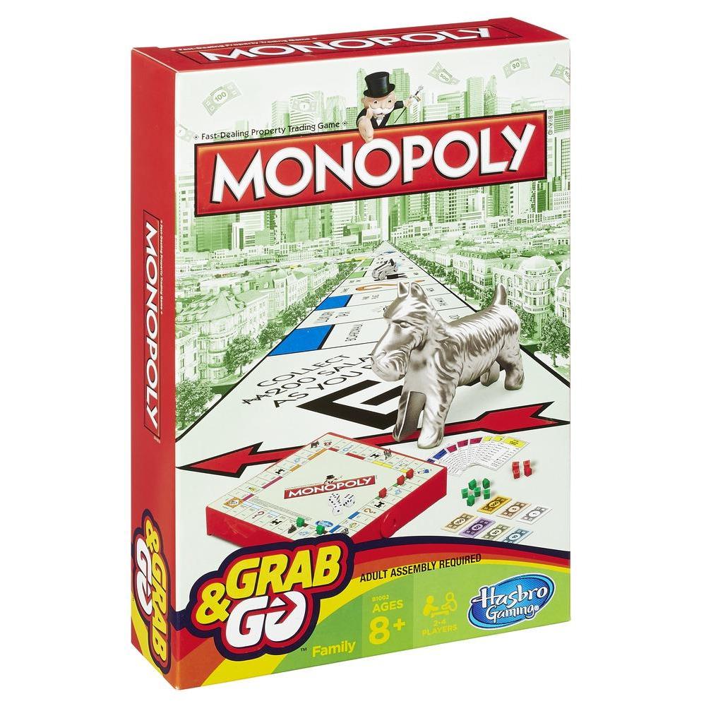 Monopoly Grab & Go Game | Hasbro Gaming®