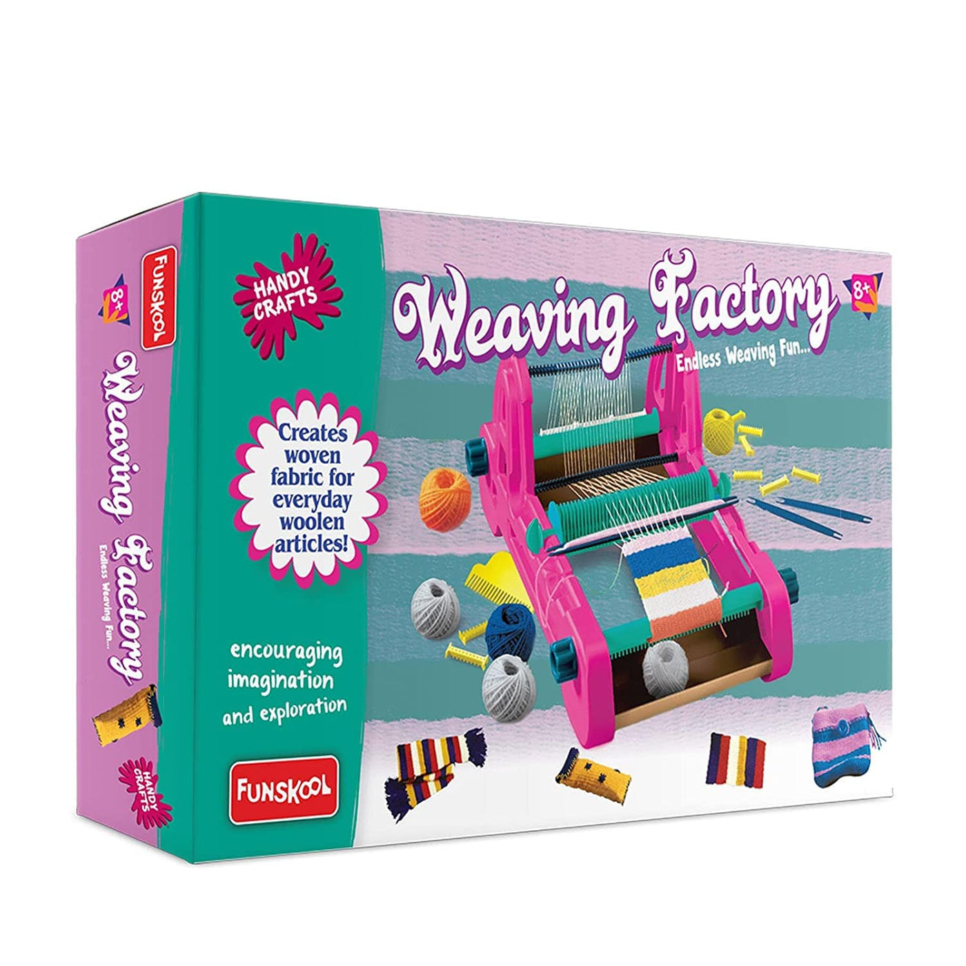 Weaving Factory: Endless Weaving Fun - Handy Craft | Funskool by Funskool, India Art & Craft