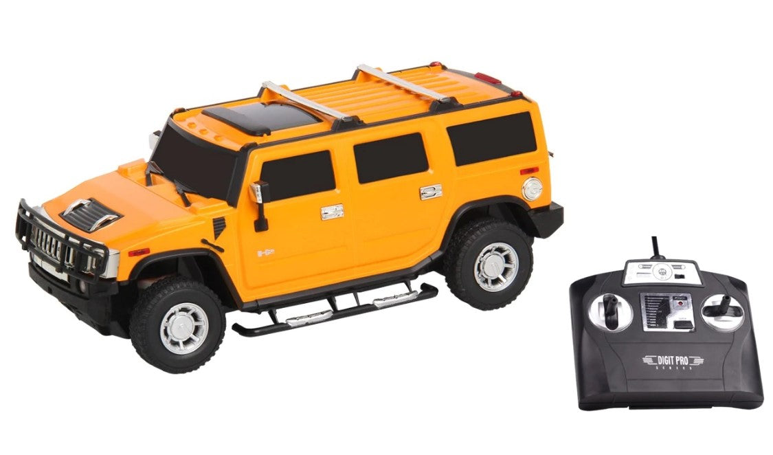 HUMMER H2: Remote Control Car Yellow Playzu