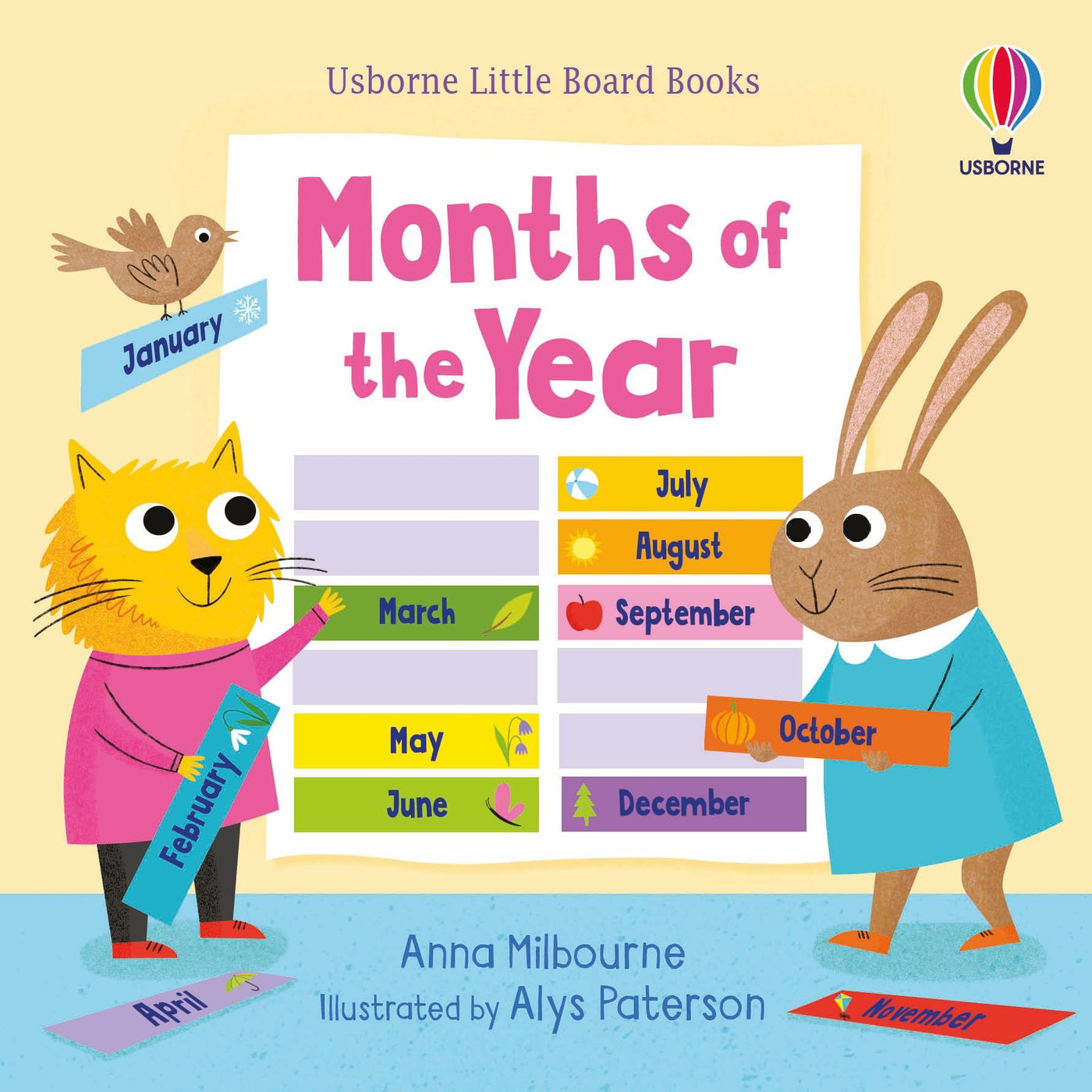 Months of the Year: Little Board Books | Usborne