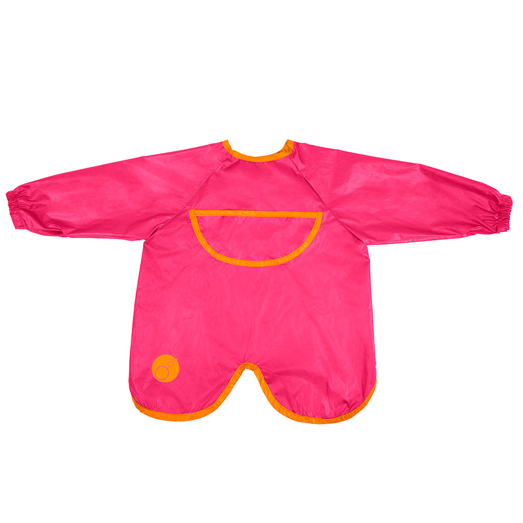 Smock bib: Strawberry Shake - Pink Orange | b.box
