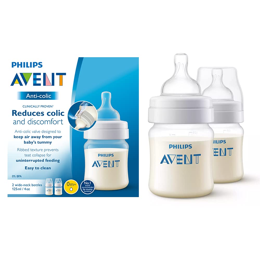 Anti Colic 2 Bottles Packs: 125ml - SCF810/20 | Philips Avent