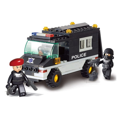 Prowl Car: Sluban Police - 127 PCS Bricks | Sluban
