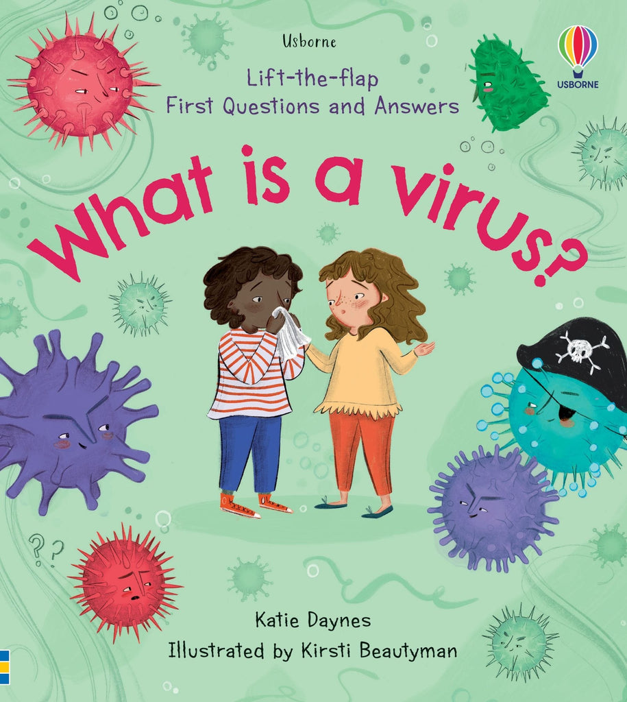 What is a Virus? - Lift-the-Flap, First Questions and Answers - Board Book | Usborne Books