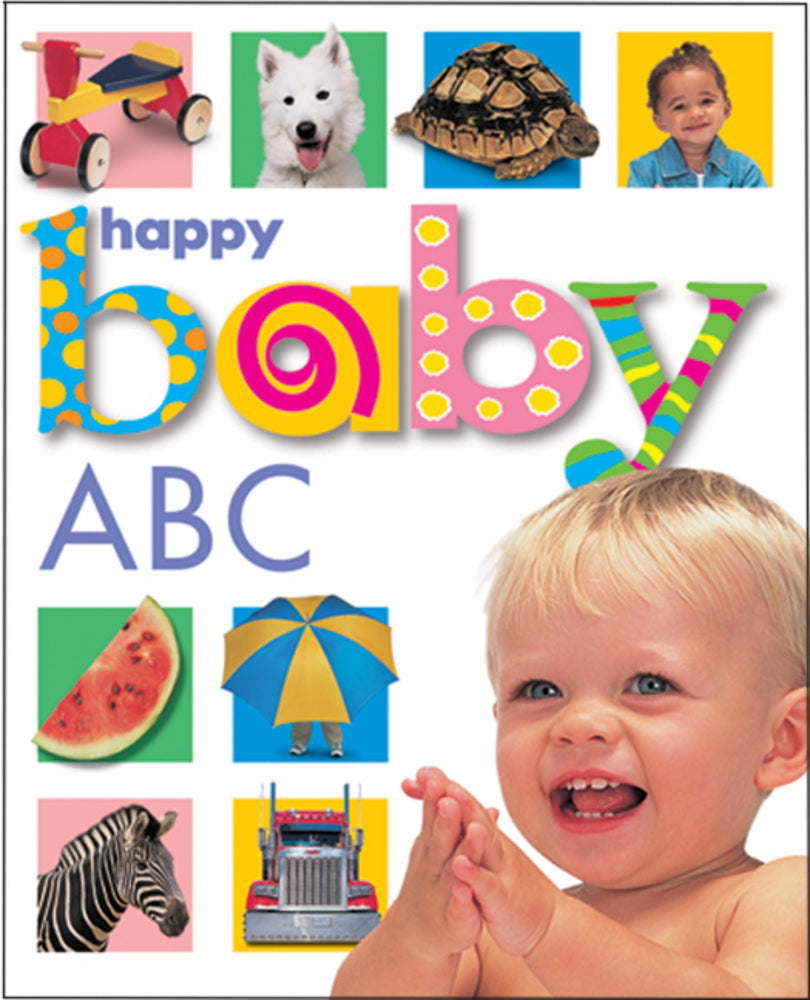 Happy Baby: ABC - Board Book | Priddy Books