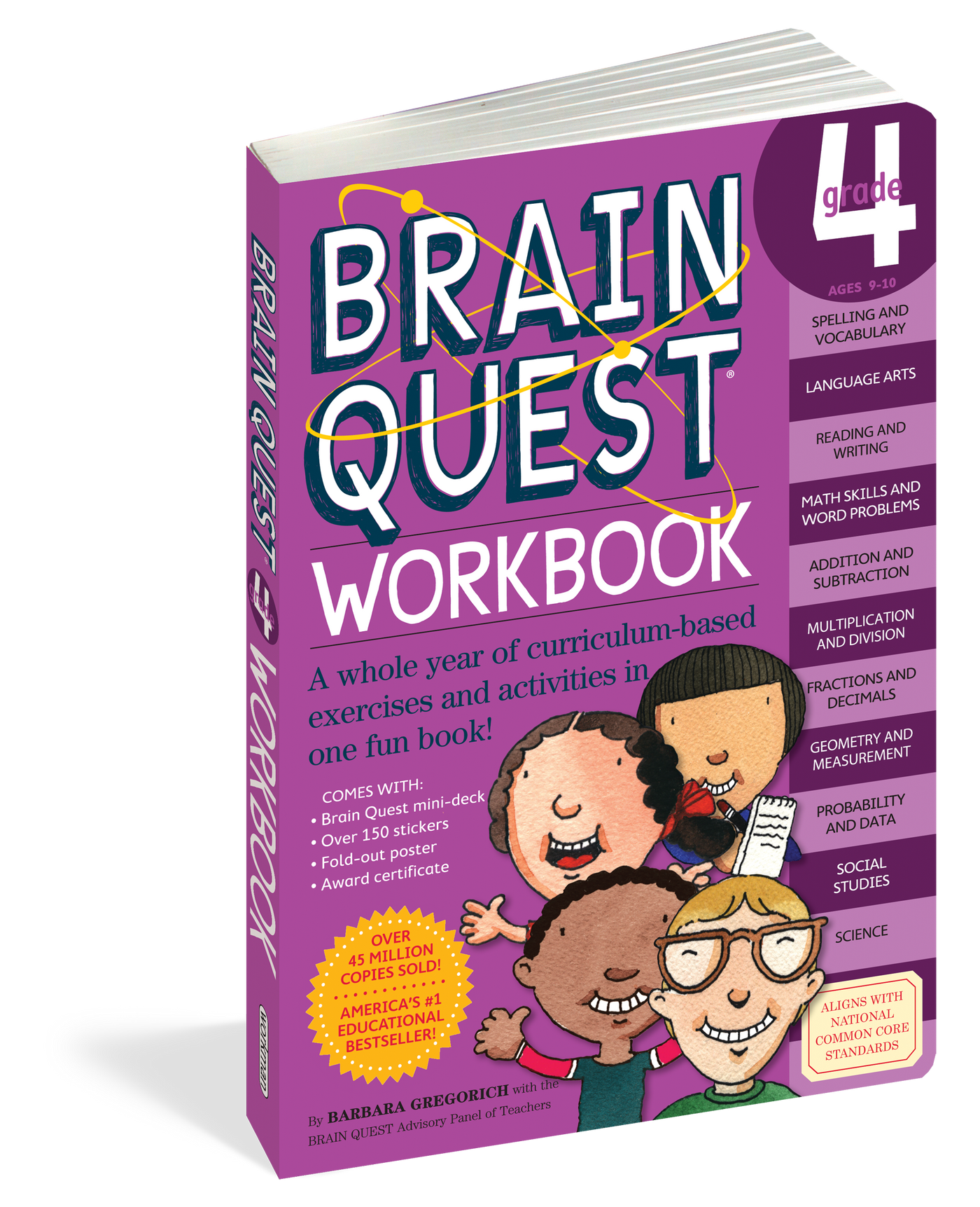 Brain Quest Workbook: 4th Grade - Paperback | Workman