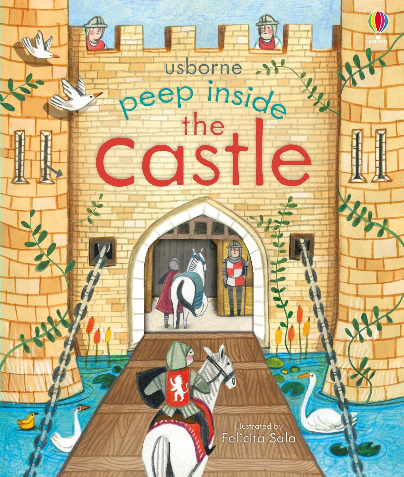 Peep Inside the Castle - Board Book | Usborne