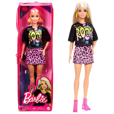 Fashionistas Doll - Black & Pink Dressed | Barbie