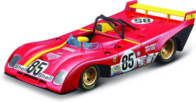 Ferrari Racing 312 P 1972, Red-Die-Cast Scale Model (1:43) | Bburago
