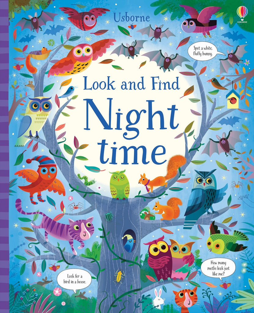 Look and Find Night Time - Hardcover | Usborne
