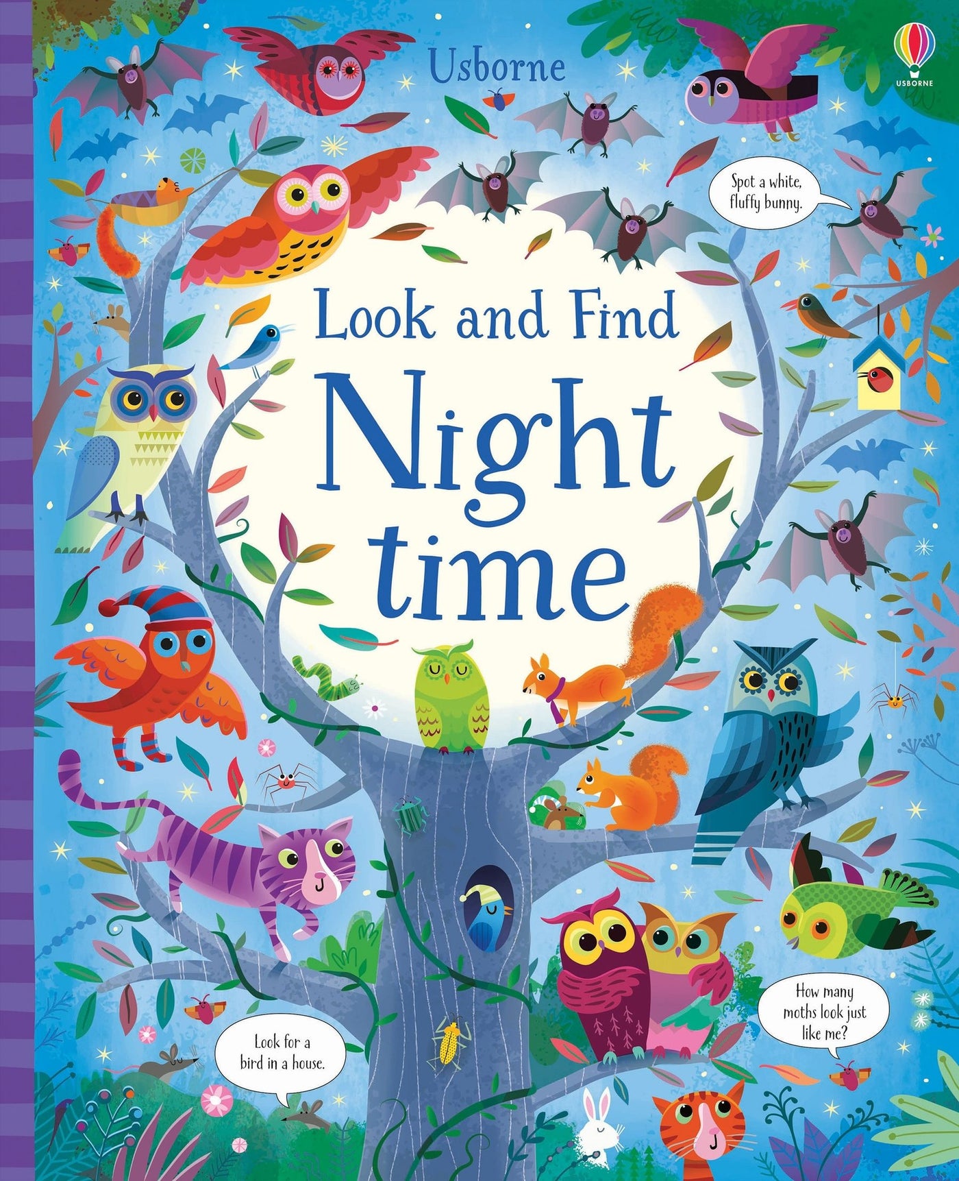 Look and Find Night Time - Hardcover | Usborne