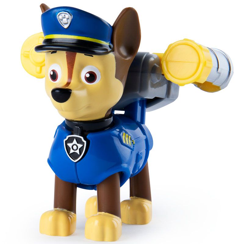 Action Pups Chase With 2 Clip on Backpacks | PAW Patrol