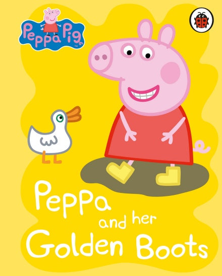Peppa Pig: Peppa and her Golden Boots - Board Book | Ladybird Books