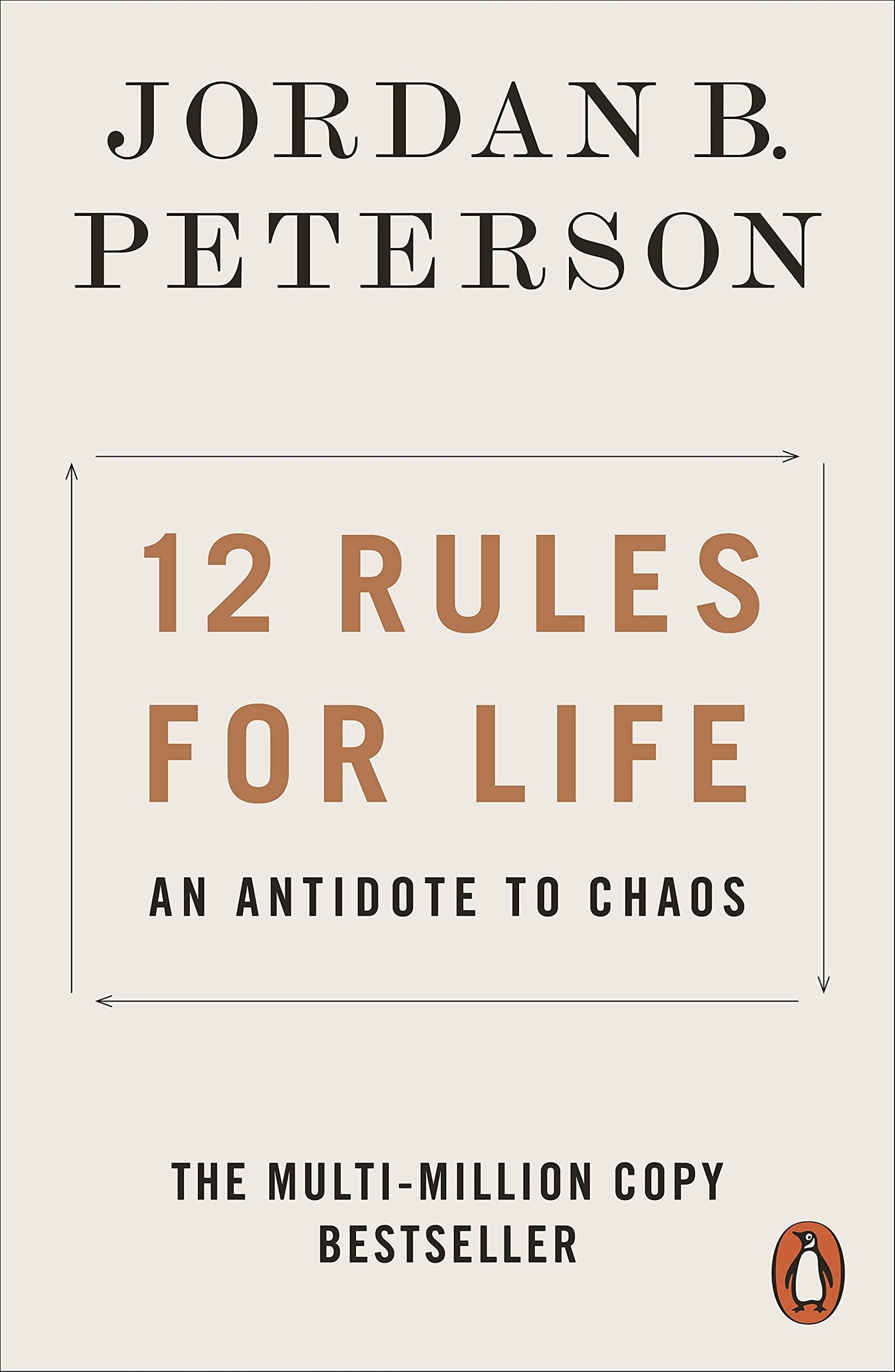 12 Rules for Life: An Antidote to Chaos (Paperback) | Jordan B. Peterson