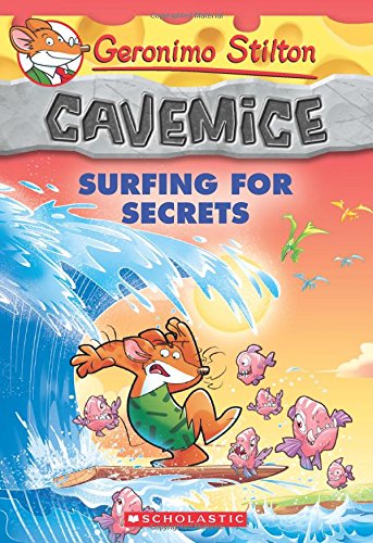 #8 Cavemice: Surfing for Secrets - Paperback | Geronimo Stilton