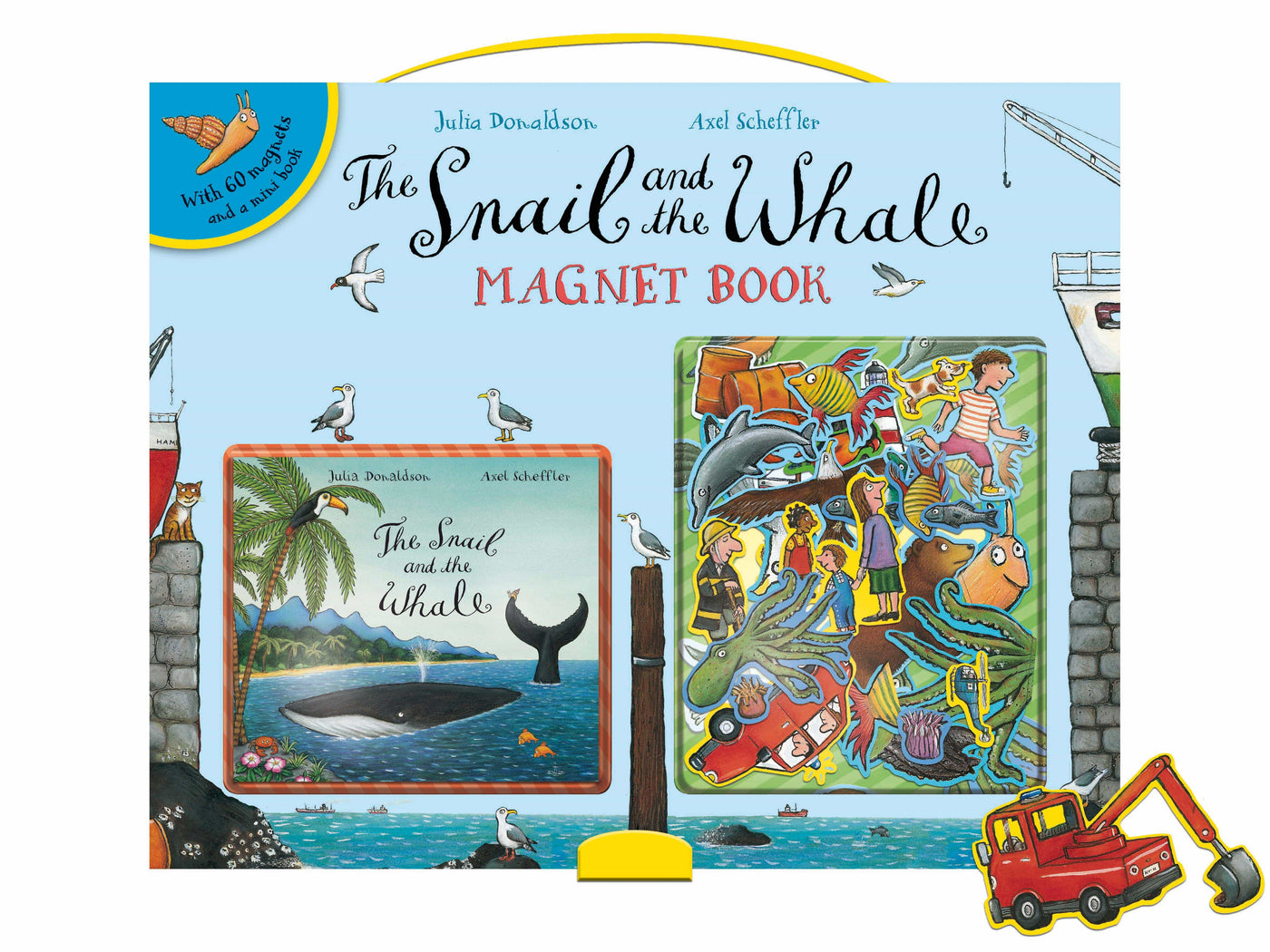 The Snail And The Whale Magnet Book - Hardcover | Julia Donaldson by Macmillan Book