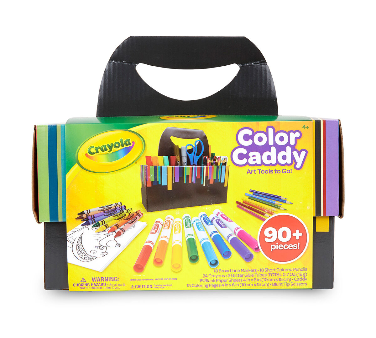 Color Caddy ( 90+ Pieces) | Crayola