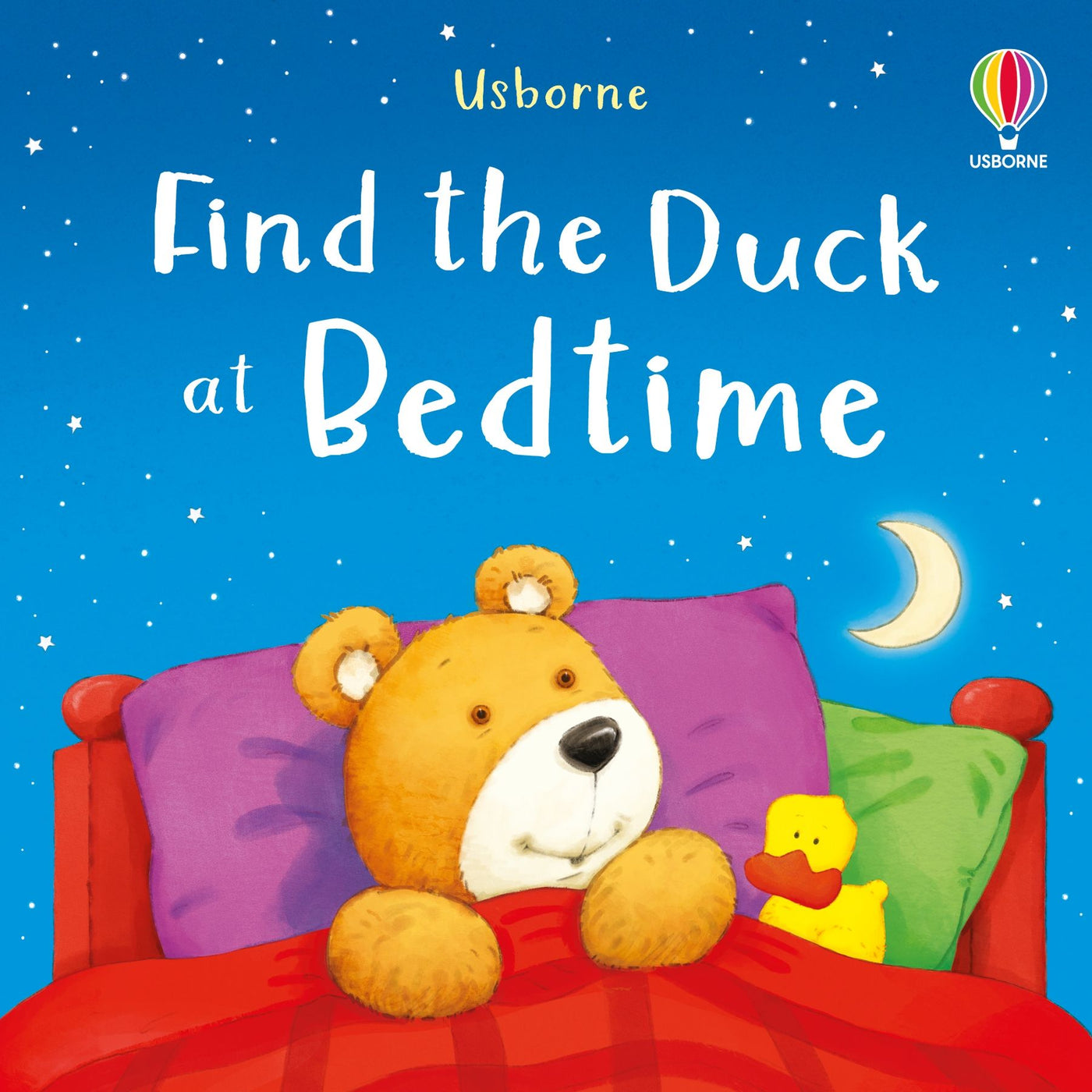 Find the Duck at Bedtime - Board Book | Usborne