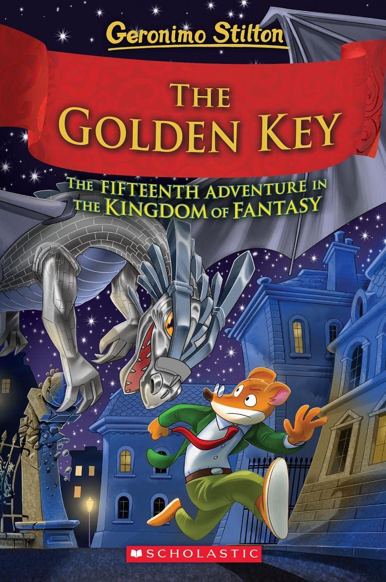 #15: The Golden Key: The Kingdom of Fantasy - Hardcover | Geronimo Stilton