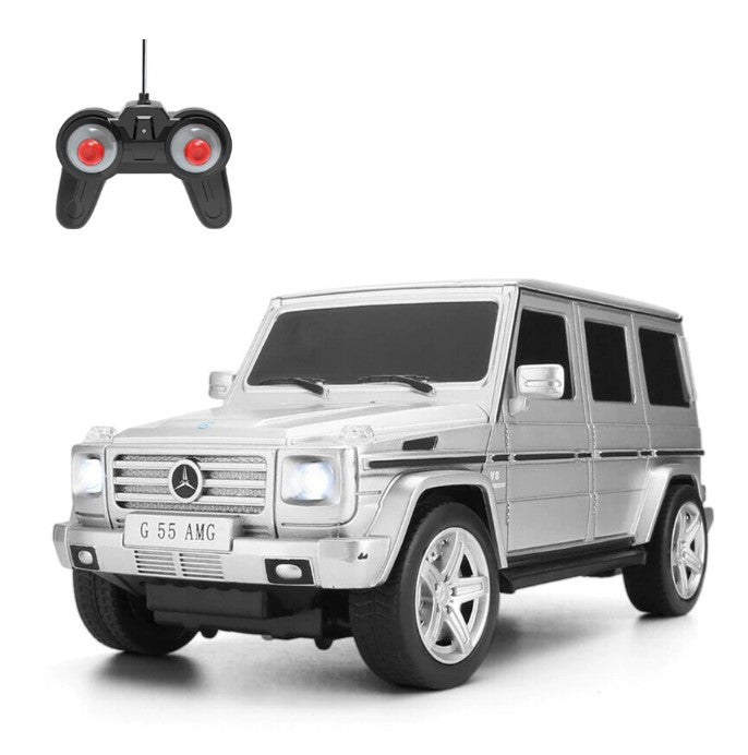 Mercedes Benz G55 AMG Remote Control Car - Silver | Playzu