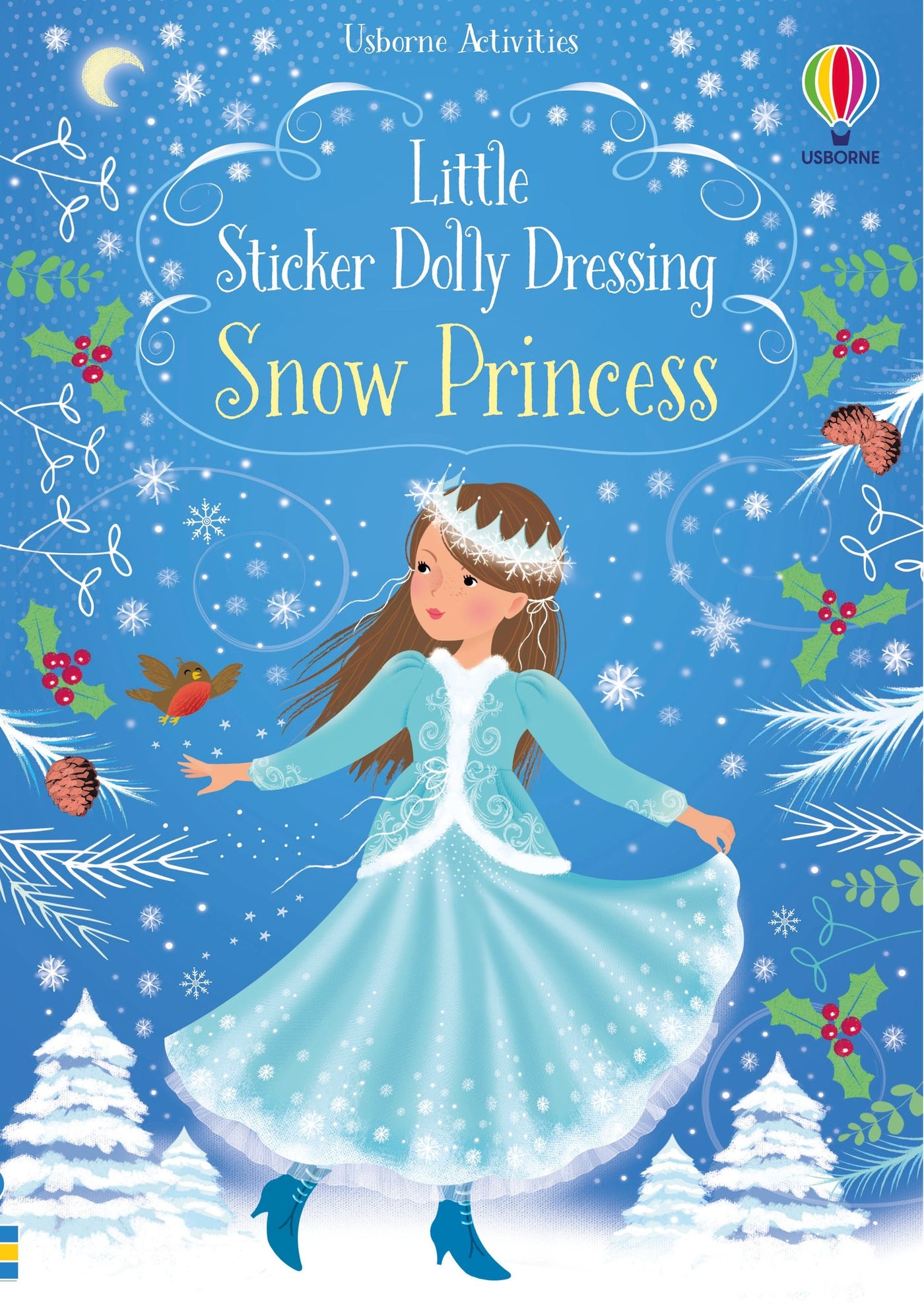 Little Sticker Dolly Dressing Snow Princess - Paperback | Usborne