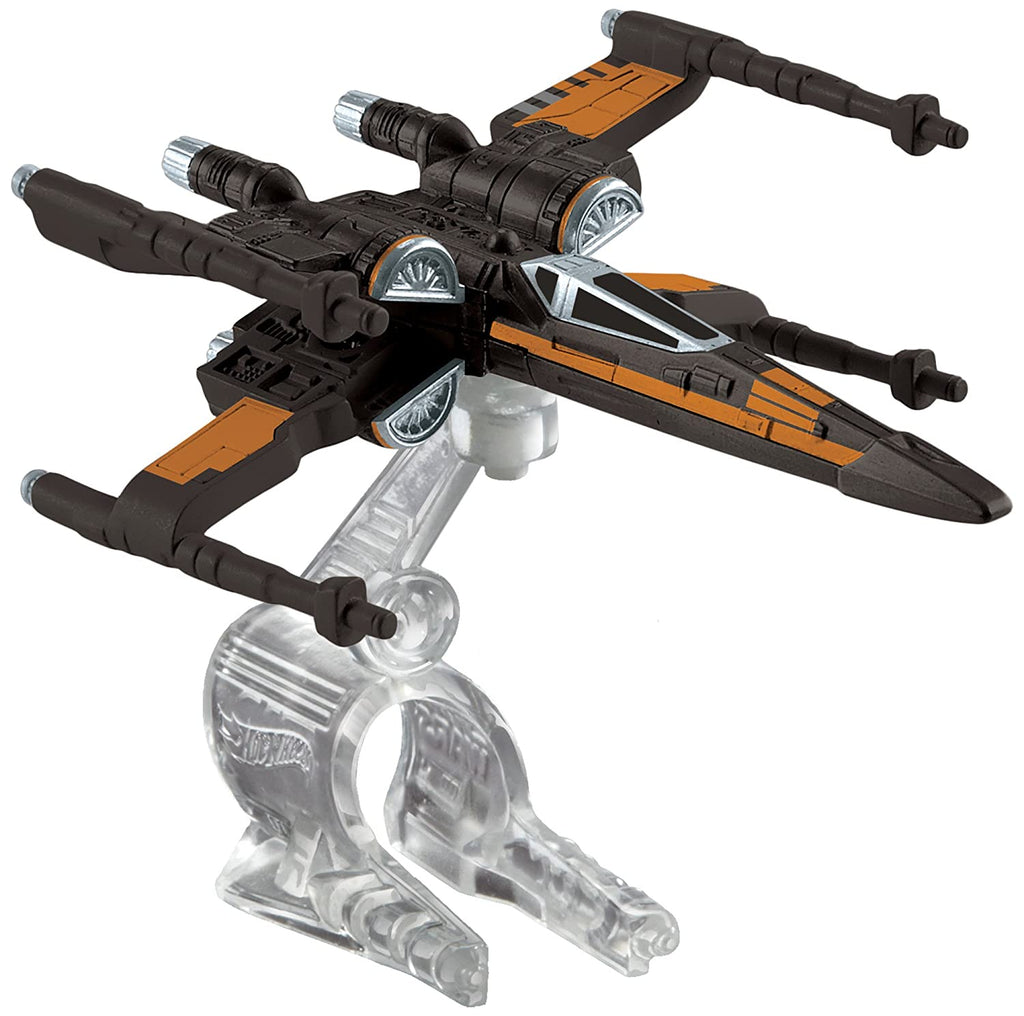 Star Wars The Force Awakens Poe's X Wing Fighter | Hot Wheels