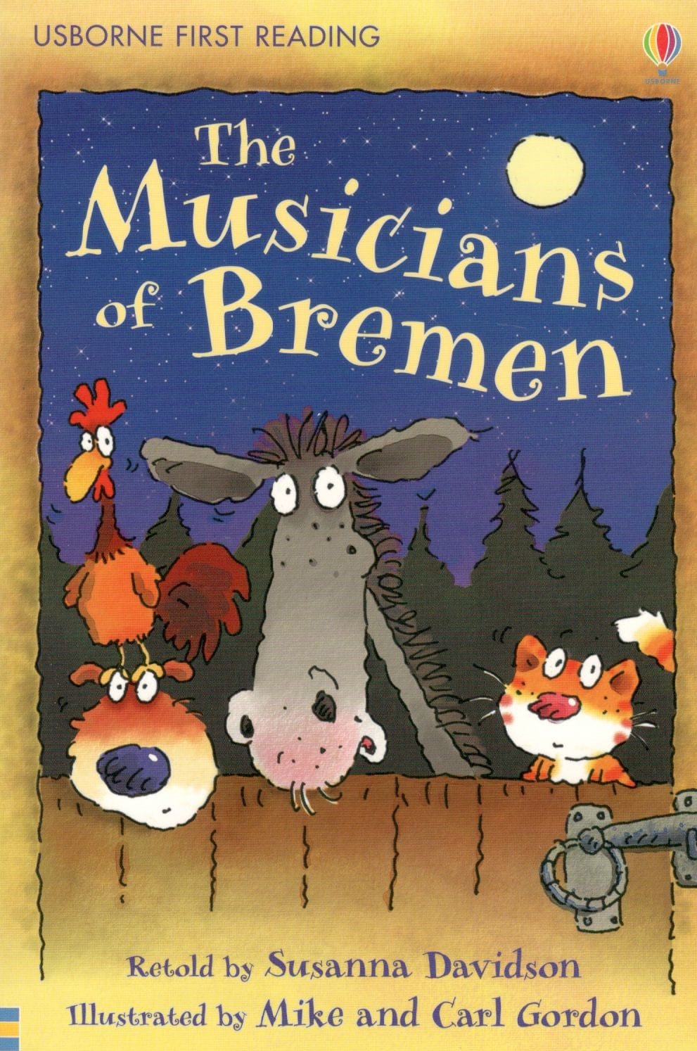 The Musicians Of Bremen: First Reading Level 3 - Paperback | Usborne Books by Usborne Books UK Book