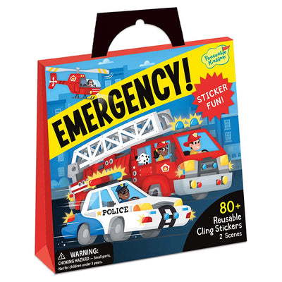 Reusable Sticker Tote - Emergency