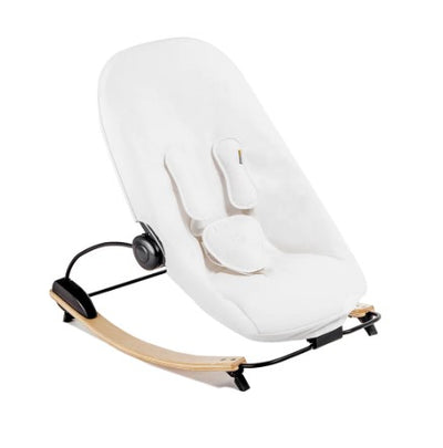 Baby Bouncer - White & Natural | Bloom