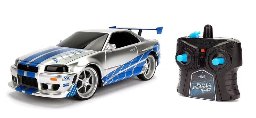 Brian's Nissan Skyline GT-R (BNR34) R/C Fast Furious (1:24