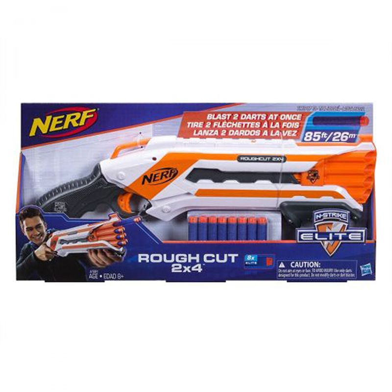 N-Strike Elite Rough Cut 2X4 Blaster | Nerf