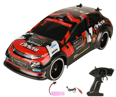 Rally Xtreme Break The Target! - RC Car 1:16 - Red | Playzu