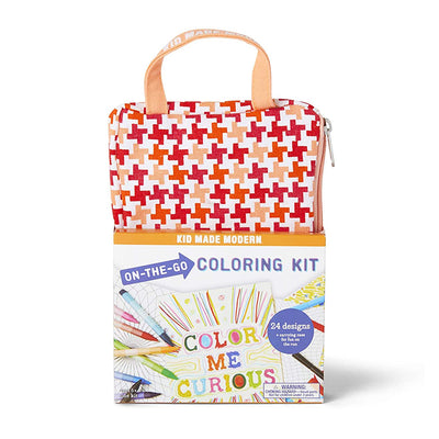 On-the-go Coloring Kit | Kid Made Modern