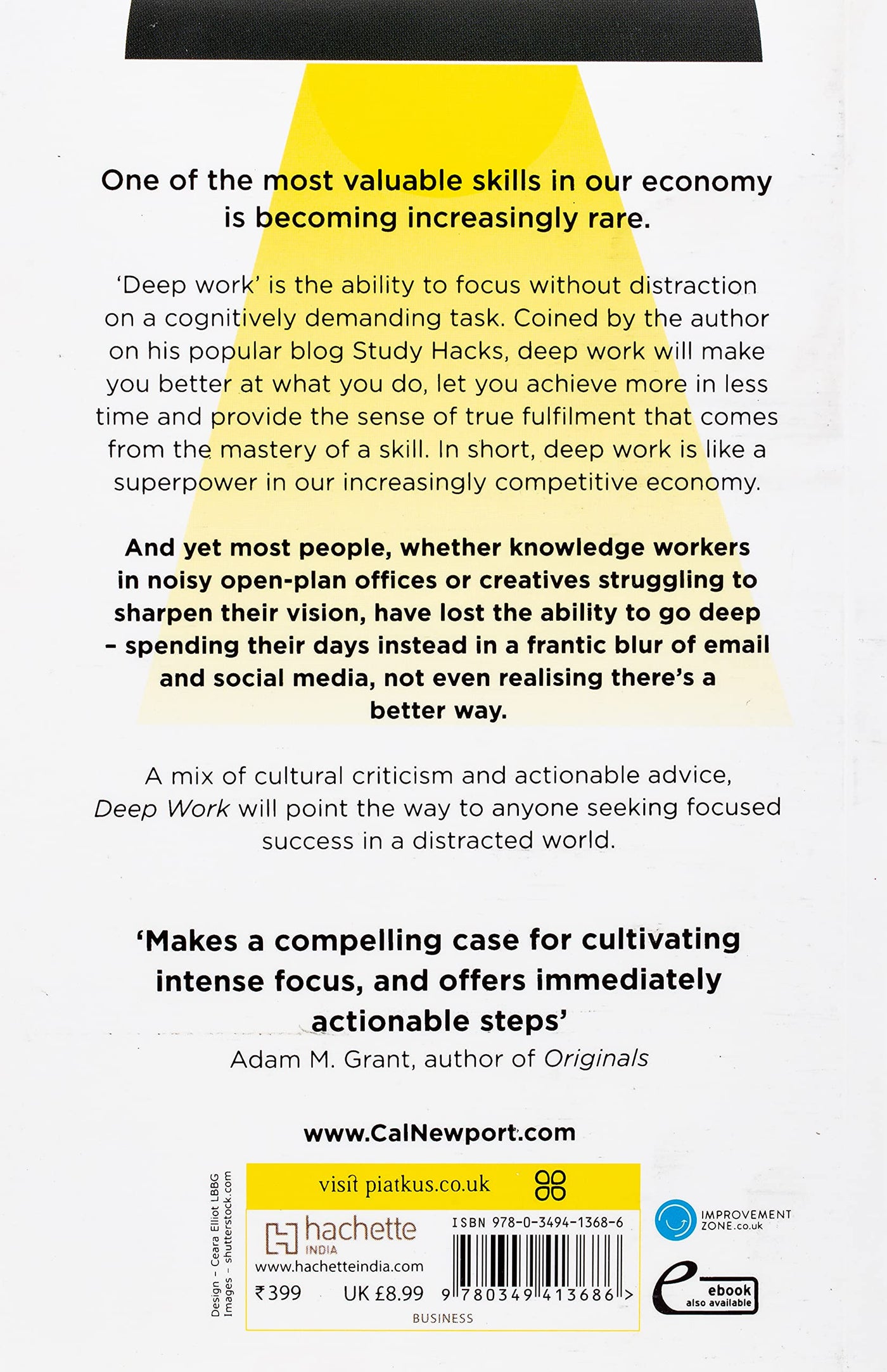 Deep Work: Rules for Focused Success in a Distracted World (Paperback) | Cal Newport