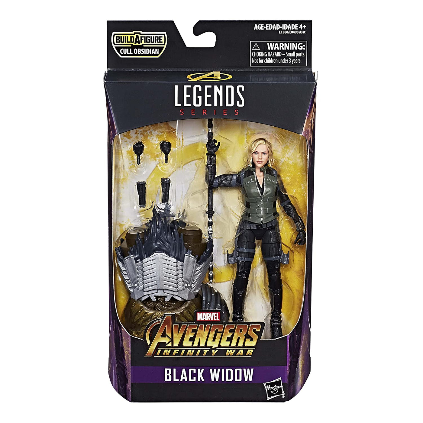 Black Widow: Legends Series Marvel Avengers Infinity War - 6 Inch | Hasbro