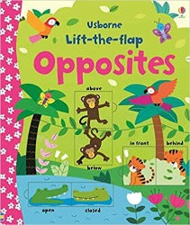 Lift-the-flap Opposites - Board Book | Usborne
