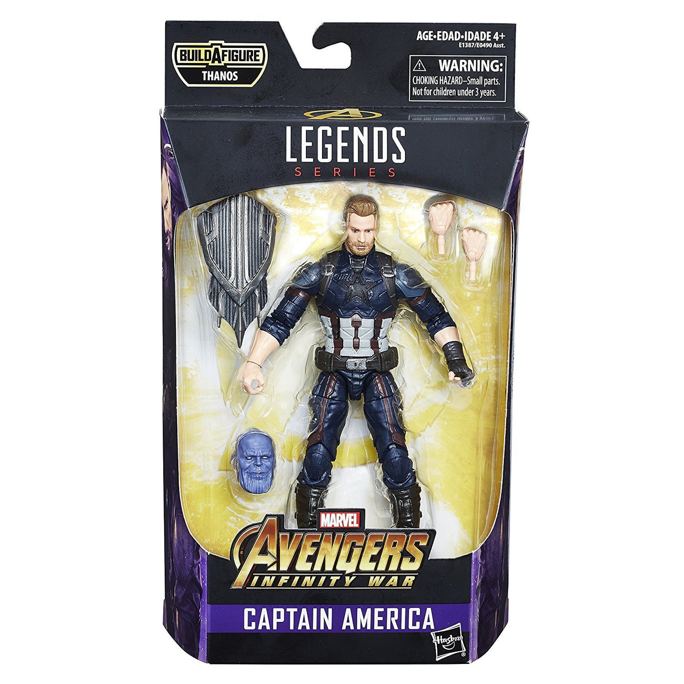 Captain America: Legends Series - Marvel Avengers Infinity War 6-inch | Hasbro