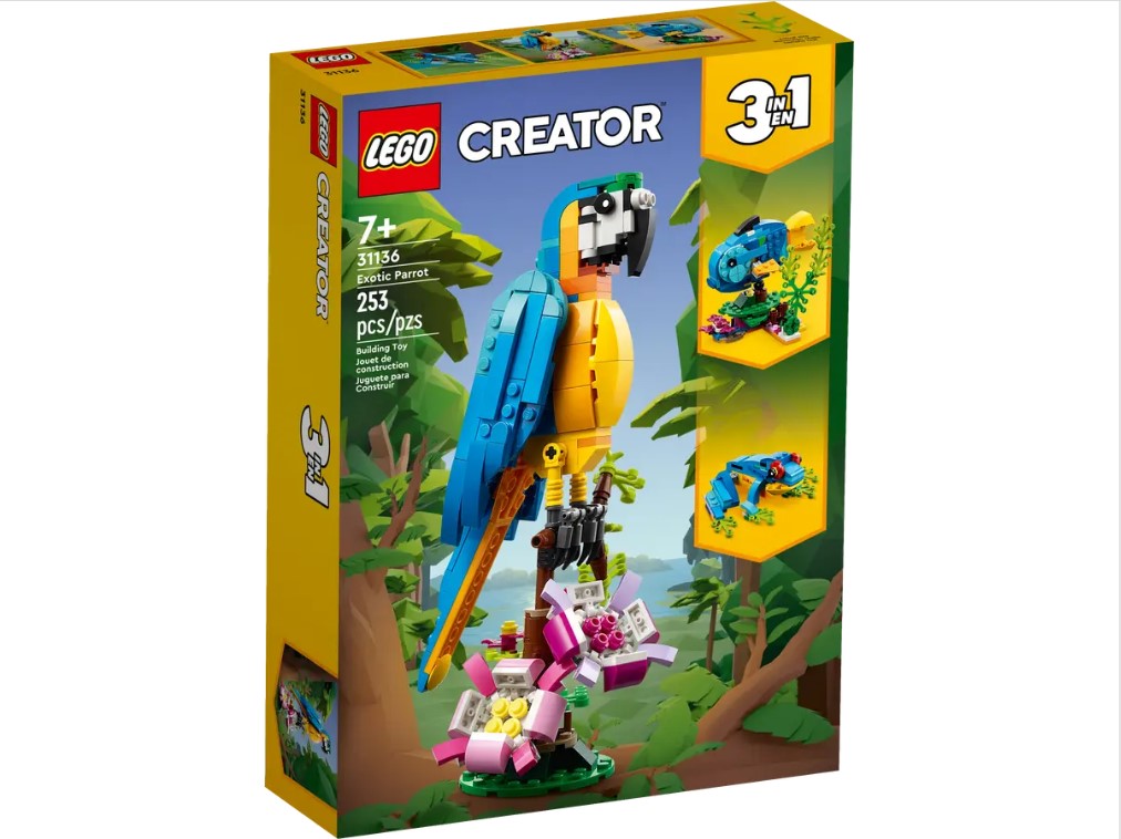 LEGO® Creator 3in1 31136: Exotic Parrot