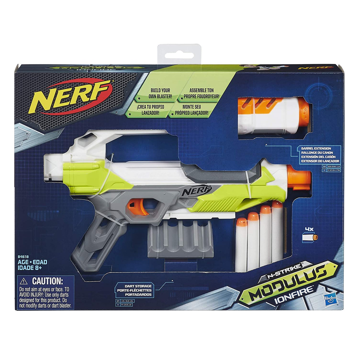 N-Strike Modulus IonFire Blaster | Nerf by Hasbro, USA Toy