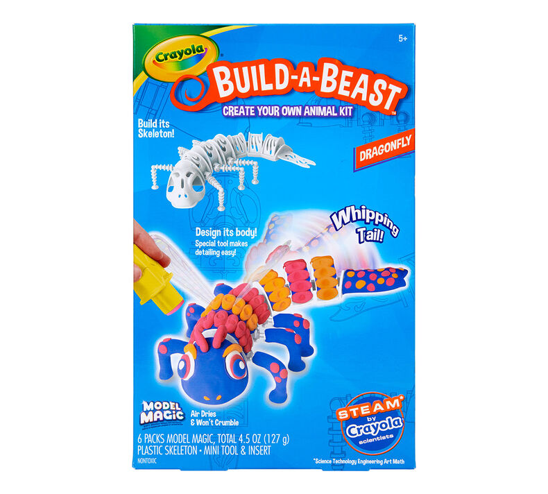 Build A Beast Dragonfly Craft Kit | Crayola