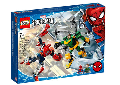LEGO Marvel #76198 : Spider-Man & Doctor Octopus Mech Battle