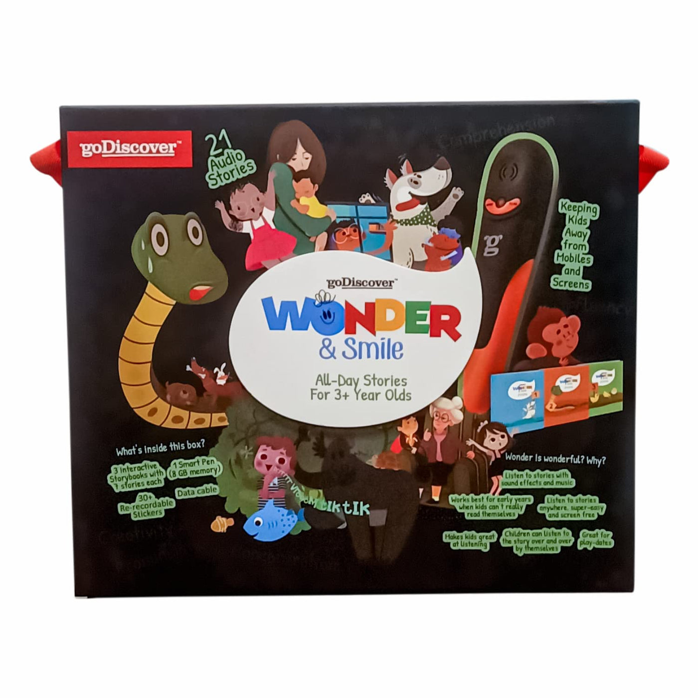Wonder & Smile: Interactive Story Books with sound effects & narration | goDiscover