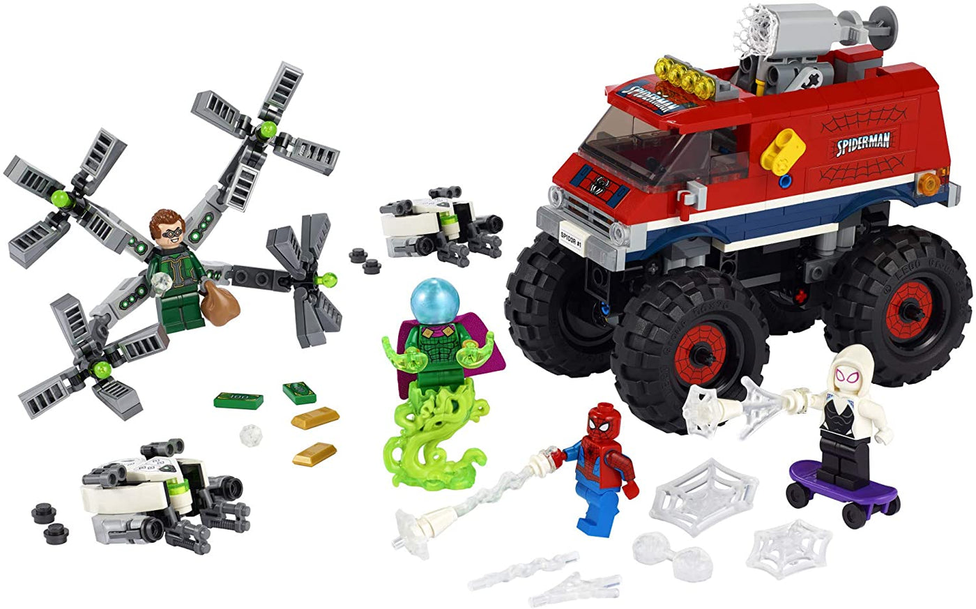 Spider-Man's Monster Truck vs. Mysterio, 76174 | LEGO® Marvel