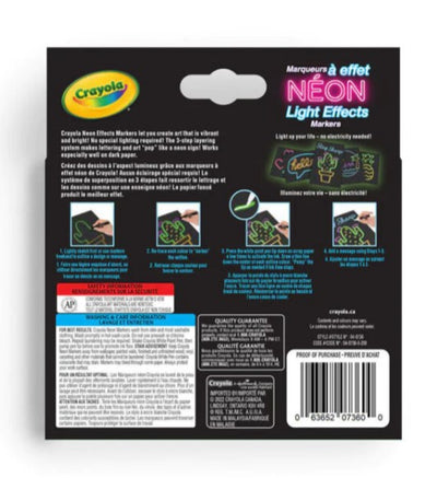 Neon Effects Marker - 6 PCS | Crayola
