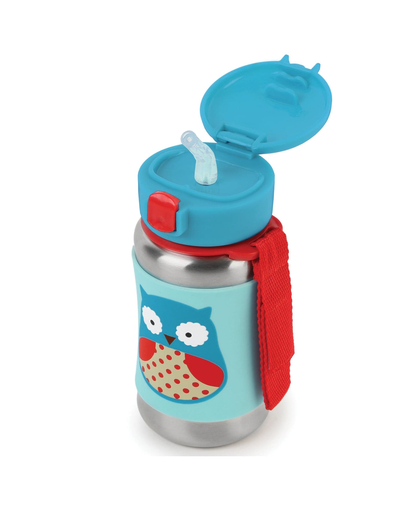 Zoo: Stainless Steel Straw Bottle | Skip Hop by Skip Hop, USA Baby Care