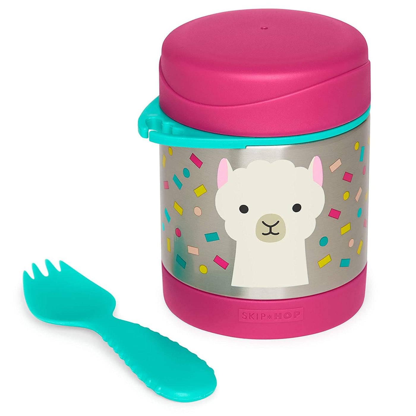 Zoo: Lama - Insulated Little Kid Food Jar | Skip Hop by Skip Hop, USA Baby Care