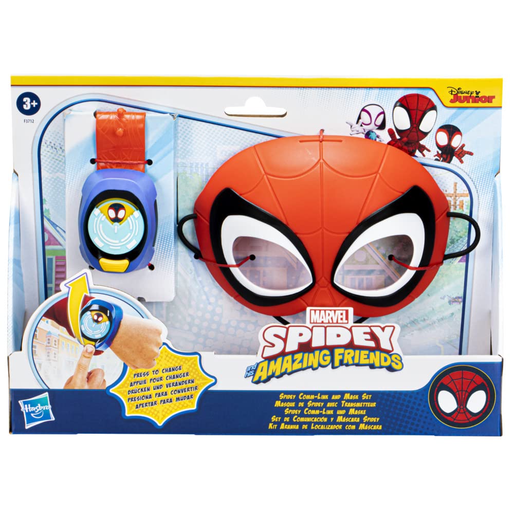 Marvel Spidey and his Amazing Friends: Spidey Comm-Link And Mask Set | Hasbro