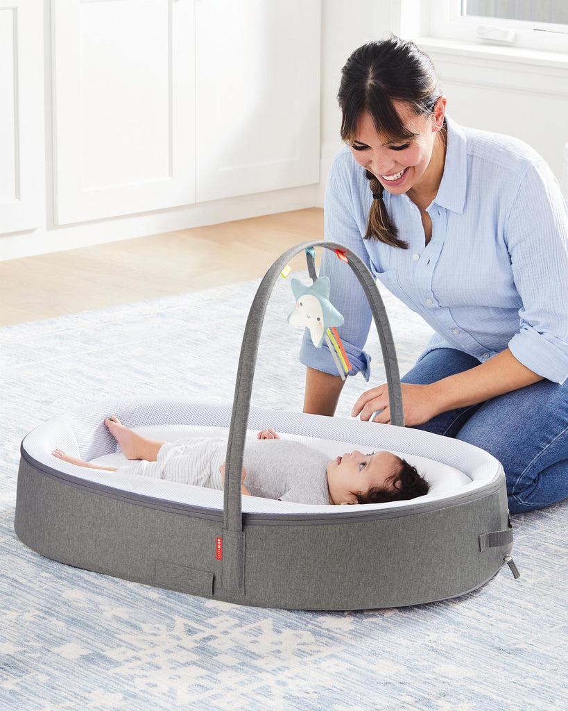 Playful Retreat Baby Nest - Grey Melange | Skip Hop