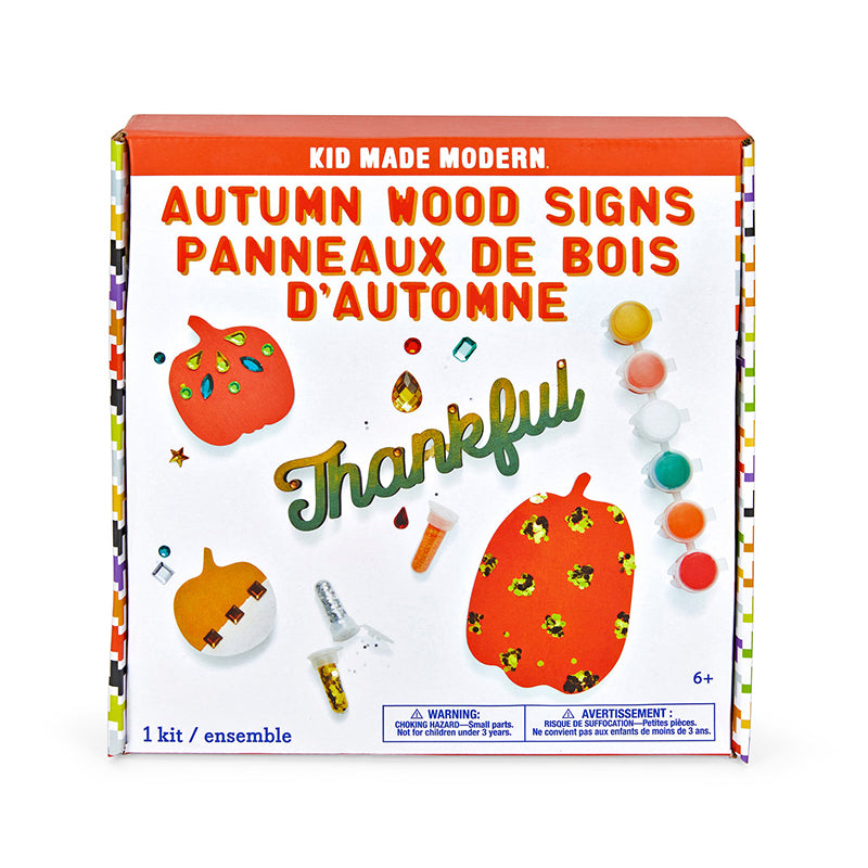 Fall Wood Sign Craft Kit | Kid Made Modern