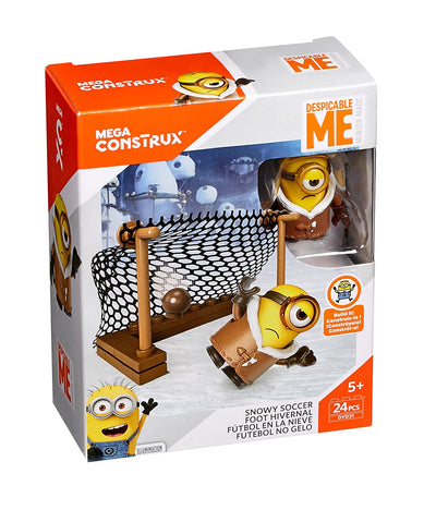 Despicable Me Snowy Soccer- Minion Made | Mega Construx- Mattel Toys